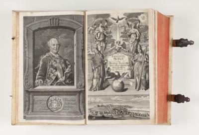 Große bebilderte Bibel, Nürnberg, 1763 - Podzimní aukce