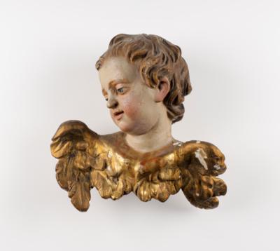 Barocker geflügelter Engelskopf, 18. Jahrhundert - Spring auction