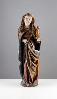 Hl. Barbara im gotischen Stil, 19./20. Jahrhundert - Jarní aukce