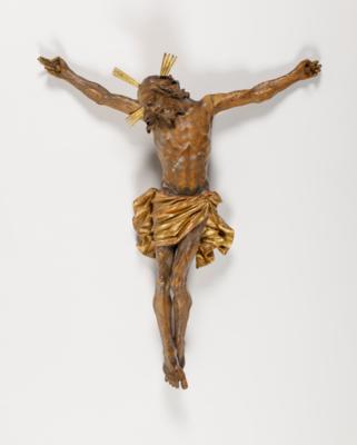 Kruzifix, Johann Peter Schwanthaler d. Ä. (Ried i. I. 1720-1795) Werkstatt, Oberösterreich, um 1770 - Spring auction