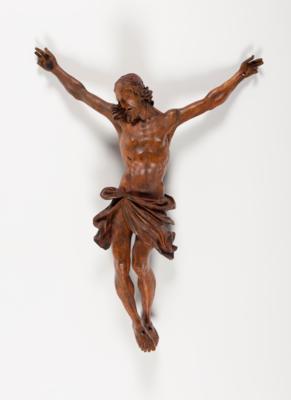 Kruzifix, Johann Peter Schwanthaler d. Ä. (Ried i. I. 1720-1795) Werkstatt, Oberösterreich, um 1780 - Spring auction