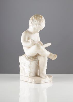 Lesender Knabe, nach Antonio Canova (1757-1822), Italien, Ende 19. Jahrhundert - Frühlingsauktion
