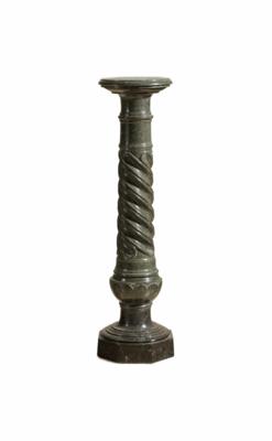 Serpentin Büsten- oder Blumensäule, um 1900 - Jarní aukce