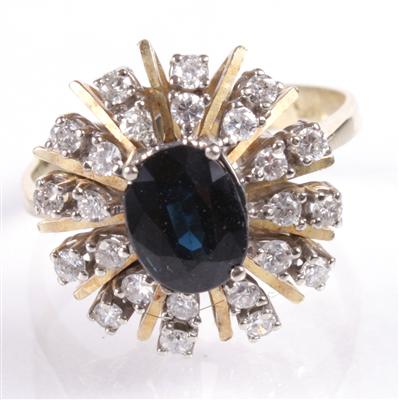 Brillantdamenring zus. ca. 0,35 ct - Antiques, art and jewellery