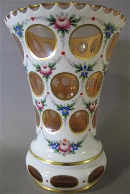 Bechervase, Böhmen 20. Jhdt. - Kunst, Antiquitäten und Schmuck