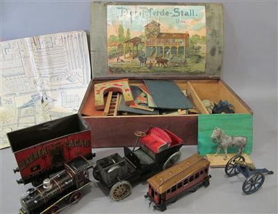 Konvolut Spielzeug, ca. 1900 - Kunst, Antiquitäten und Schmuck