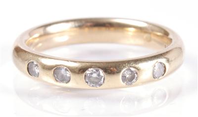 Brillant-Ring zus. ca. 0,25 ct - Arte, antiquariato e gioielli