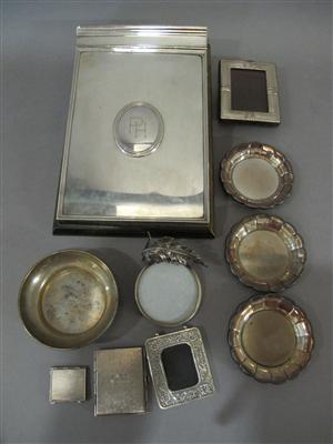 Sammlung von Silbergegenständen: - Arte, antiquariato e gioielli