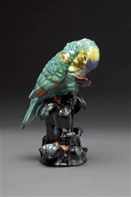 "Papagei", Gmundner Keramik um 1930/40 - Antiques, art and jewellery