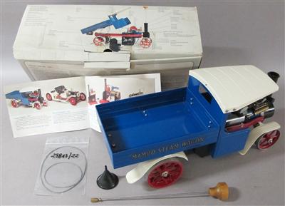 Dampftraktor mit Ladefläche, Mamod Steam Wagon, SW1 - Kunst, Antiquitäten und Schmuck mit Sonderteil Spielzeug und Modelleisenbahnen