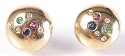 2 Diamantohrstecker - Antiques, art and jewellery