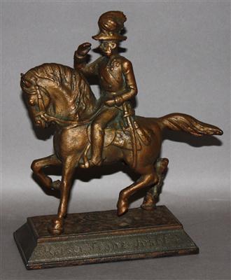 Statuette: "Kaiser Franz Josef I. zu Pferd" - Kunst, Antiquitäten und Schmuck