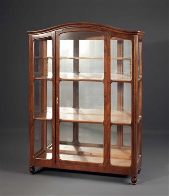 Spätbiedermeier-Vitrine um 1850 - Kunst, Antiquitäten und Schmuck