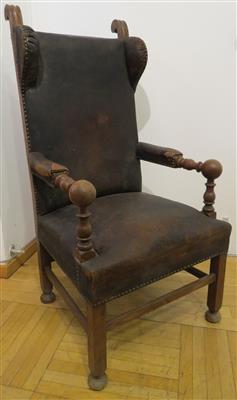 Ohrenfauteuil um 1900 - Kunst, Antiquitäten und Schmuck