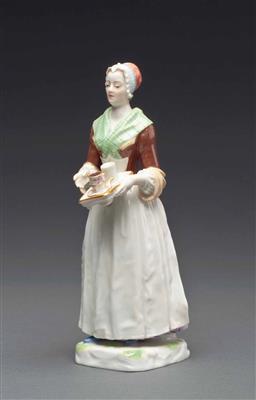 Schokoladenmädchen, Meissen um 1900 - Arte, antiquariato e gioielli