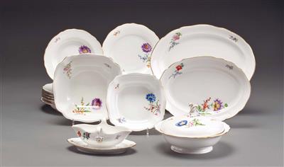 Speise- und Kaffeeserviceteile, Meissen, 20. Jhdt. - Arte, antiquariato e gioielli