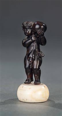 Statuette - puttoförmige Baluster-Figur, 19. Jhdt. - Um?ní, starožitnosti, šperky