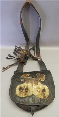 Jagdtasche, Alpenländisch, wohl 19. Jhdt. - Kunst, Antiquitäten und Schmuck