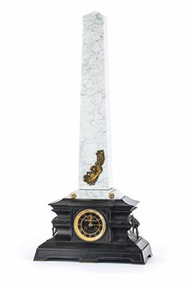 Kaminuhr mit sichtbarer Brokot-Hemmung, A. Lemaire, Frankreich, 2. Hälfte 19. Jhdt. - Arte, antiquariato e gioielli