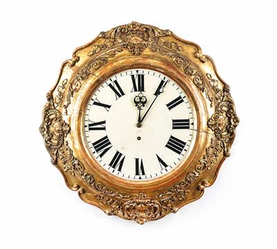 Hallen-Wanduhr um 1850 - Kunst, Antiquitäten und Schmuck