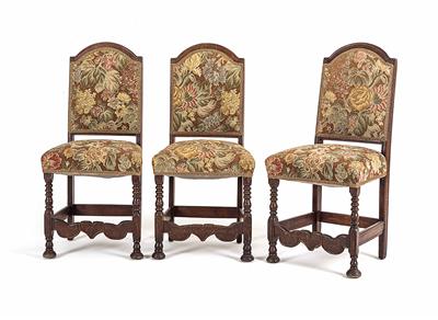 3 frühbarocke Sessel um 1700 - Antiques, art and jewellery