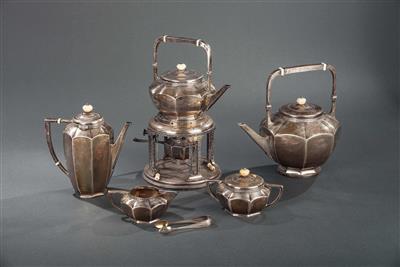 Deutsches Tee- und Kaffeeservice, Fa. Koch  &  Bergfeld, Bremen - Kunst, Antiquitäten und Schmuck