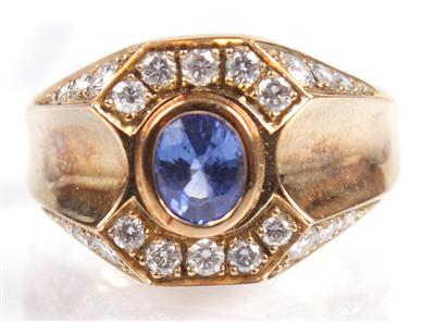 Brillantdamenring zus. ca. 0,35 ct - Antiques, art and jewellery