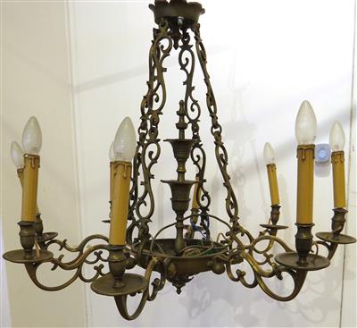 Bronzeluster im Frühbarockstil, 20. Jhdt. - Kunst, Antiquitäten und Schmuck