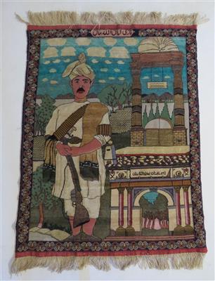 Badriz Kabul ca. 143 x 110 cm, Afghanistan um 1970 - Kunst, Antiquitäten und Schmuck