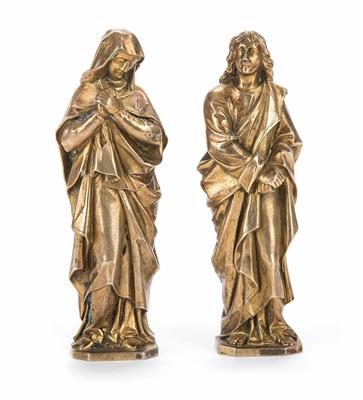 2 Statuetten im Renaissance Stil, wohl Italien 19. Jhdt. - Kunst, Antiquitäten und Schmuck