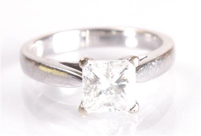 Diamantdamenring ca. 1 ct - Arte, antiquariato e gioielli