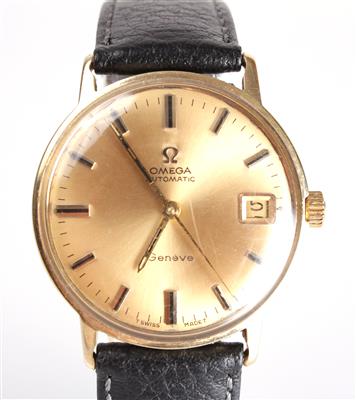 Omega Geneve Herrenarmbanduhr - Umění, starožitnosti, šperky