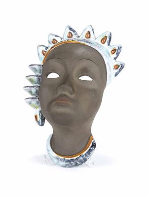Wandmaske "Bali - Frauenkopf"um 1933, - Kunst, Antiquitäten und Schmuck