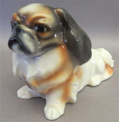 Pekinese, Fa. Goldscheider um 1935 - Kunst, Antiquitäten und Schmuck