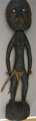 "Ritualfigur" im Sepik-Stil, Papua Neuguinea, 20. Jhdt. - Umění, starožitnosti, šperky