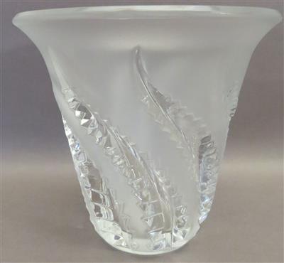 Lalique-Vase, Wingen-sur-Moder 3. Viertel 20. Jhdt. - Umění, starožitnosti, šperky