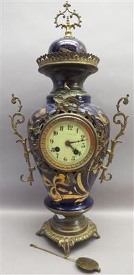 Vasen-Uhr, Frankreich, 2. Hälfte 19. Jhdt. - Antiques, art and jewellery