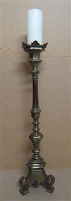 Bodenstand-Kerzenleuchter in barocker Stilform, 20. Jhdt. - Arte, antiquariato e gioielli