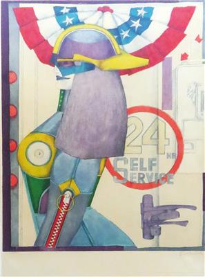 Richard LINDNER * - Arte moderna e contemporanea, grafica moderna