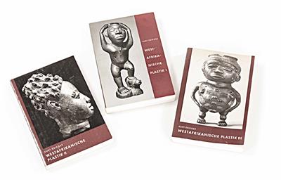 3 Fachbücher, Kurt Krieger, Westafrikanische Plastik I - III - Umění, starožitnosti, šperky