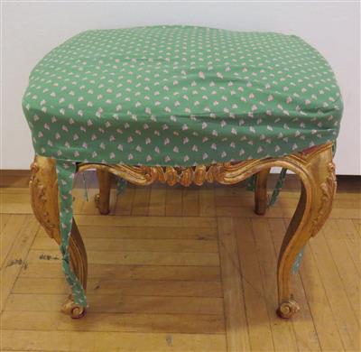 Hocker im Barockstil um 1900 - Umění, starožitnosti, šperky