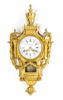 Französische Cartell-Uhr, Paris, wohl 2. Hälfte 18. Jhdt. - Antiques, art and jewellery