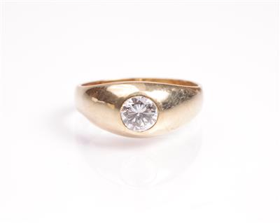 Solitärring 1,09 ct - Umění, starožitnosti, šperky