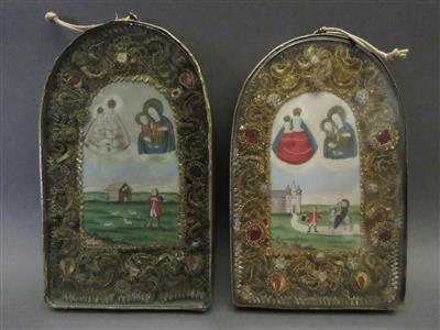 2 Klosterarbeiten, Maria Zell/Stift Admont um 1800 - Arte, antiquariato e gioielli