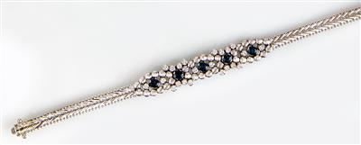 Brillantarmband zusammen ca. 0,98 ct - Kunst, Antiquitäten und Schmuck