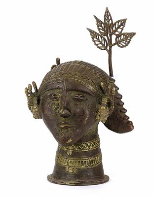 Afrikanischer Kopf 2. Hälfte 20. Jahrhundert - Kunst, Antiquitäten und Schmuck