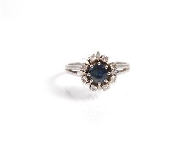 Diamantdamenring - Antiques, art and jewellery