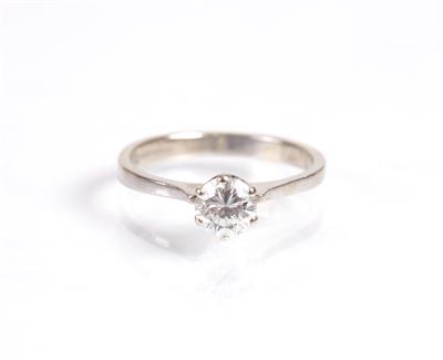 Solitärring ca. 0,50 ct - Umění, starožitnosti, šperky