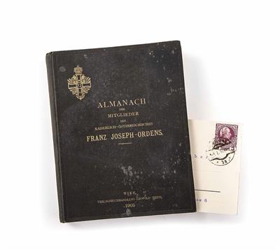 Almanach der Mitglieder des kaiserlich-österreichischen Franz Joseph-Ordens - Umění, starožitnosti, šperky