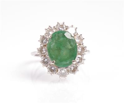 Brillantdamenring zus. ca. 1,20 ct - Kunst, Antiquitäten und Schmuck